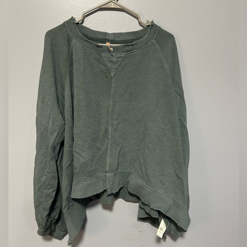 Free people reverse it and rework it sweater